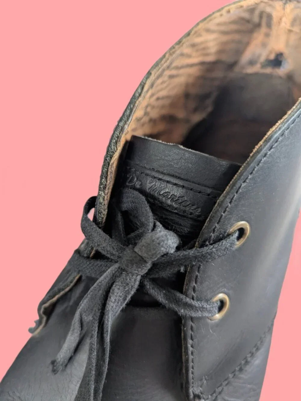 Doc Martens Black leather Cabrillo Men's Desert Boots - Size 11 US men's